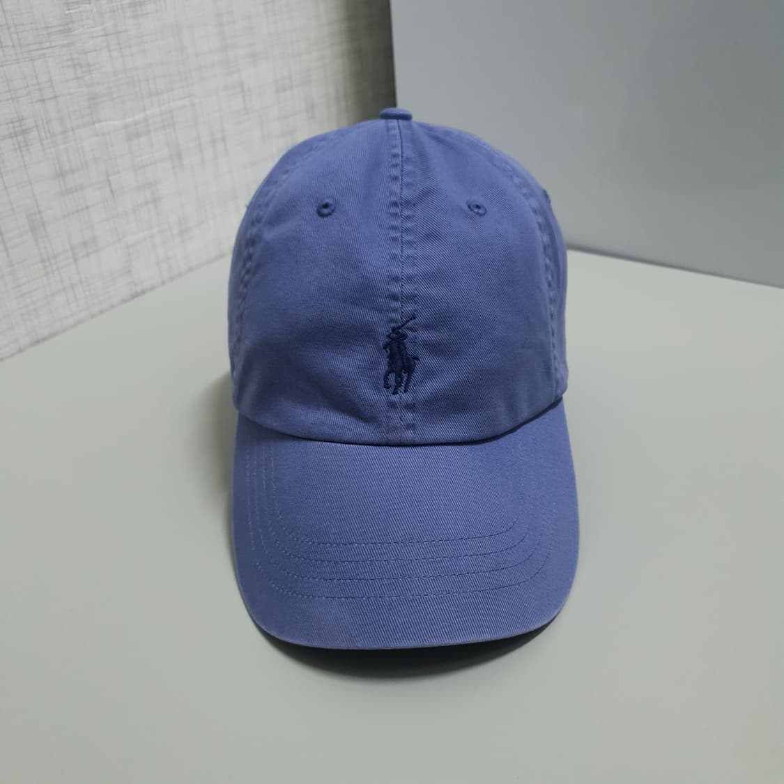 OS) 폴로 랄프로렌 신형 포니 미니멀 볼캡 워시드 블루 상품이미지1