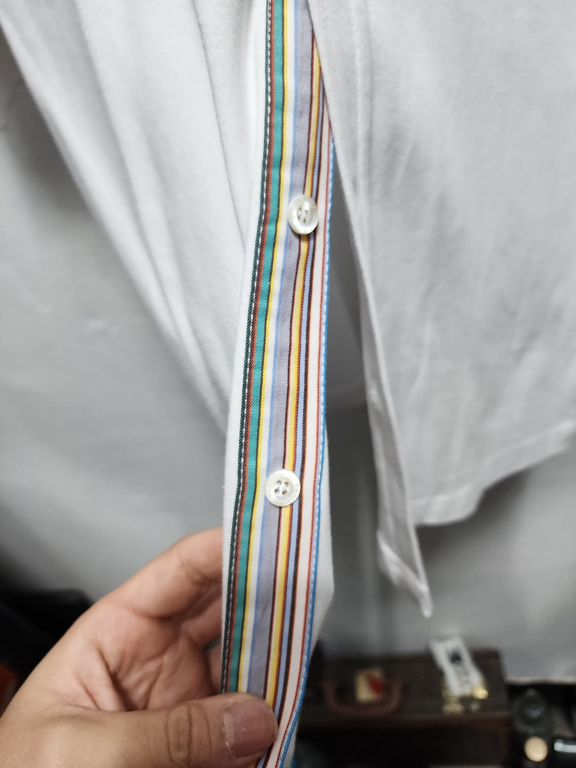 폴스미스 JPN 화이트 셔츠 상품이미지4