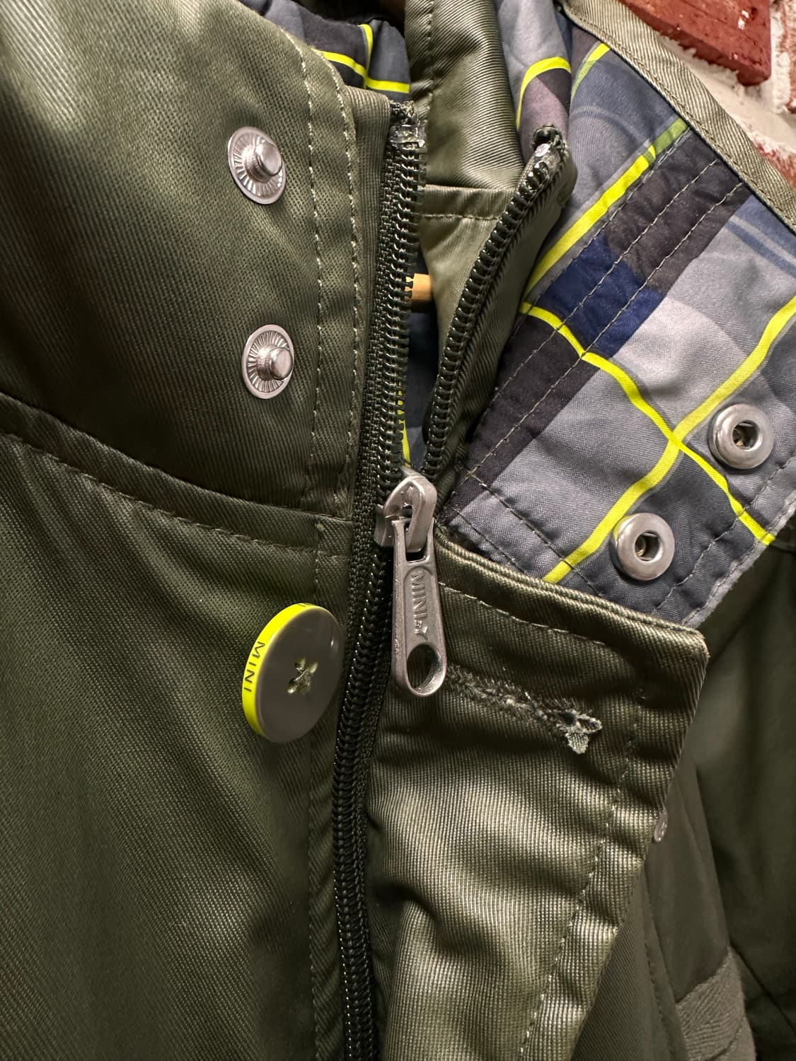 (M)푸마x미니 필드파카 코팅 자켓 상품이미지4