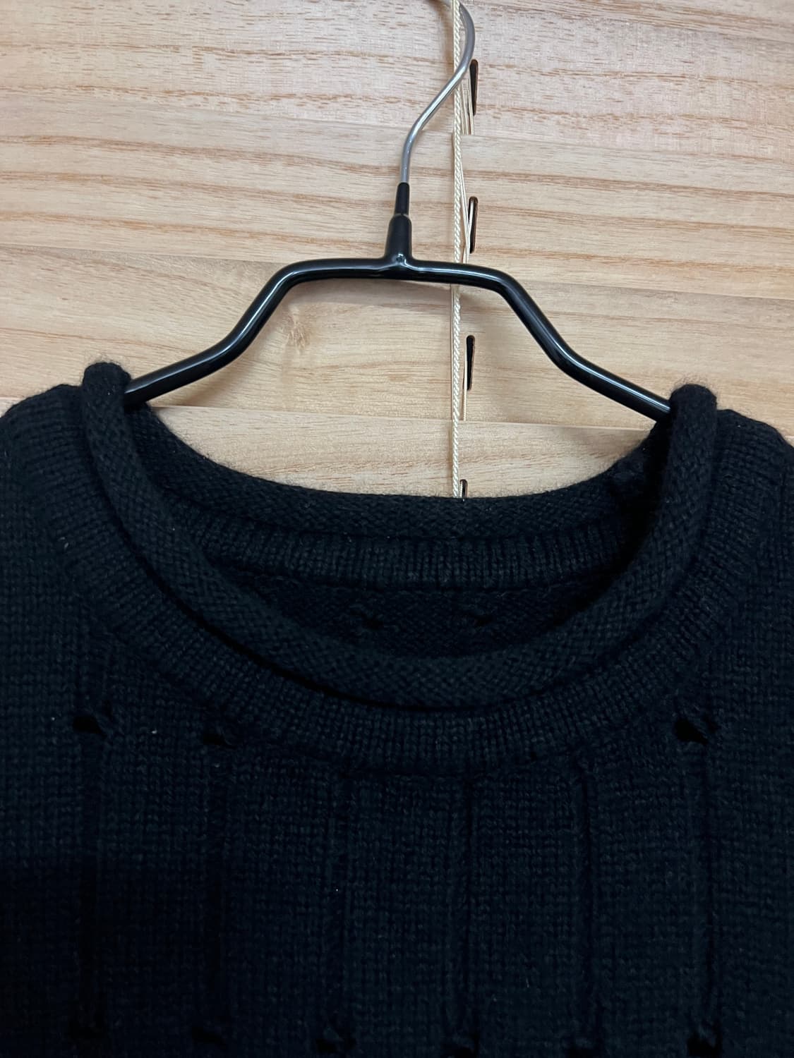 유스 데미지 크루넥 니트 M 상품이미지6