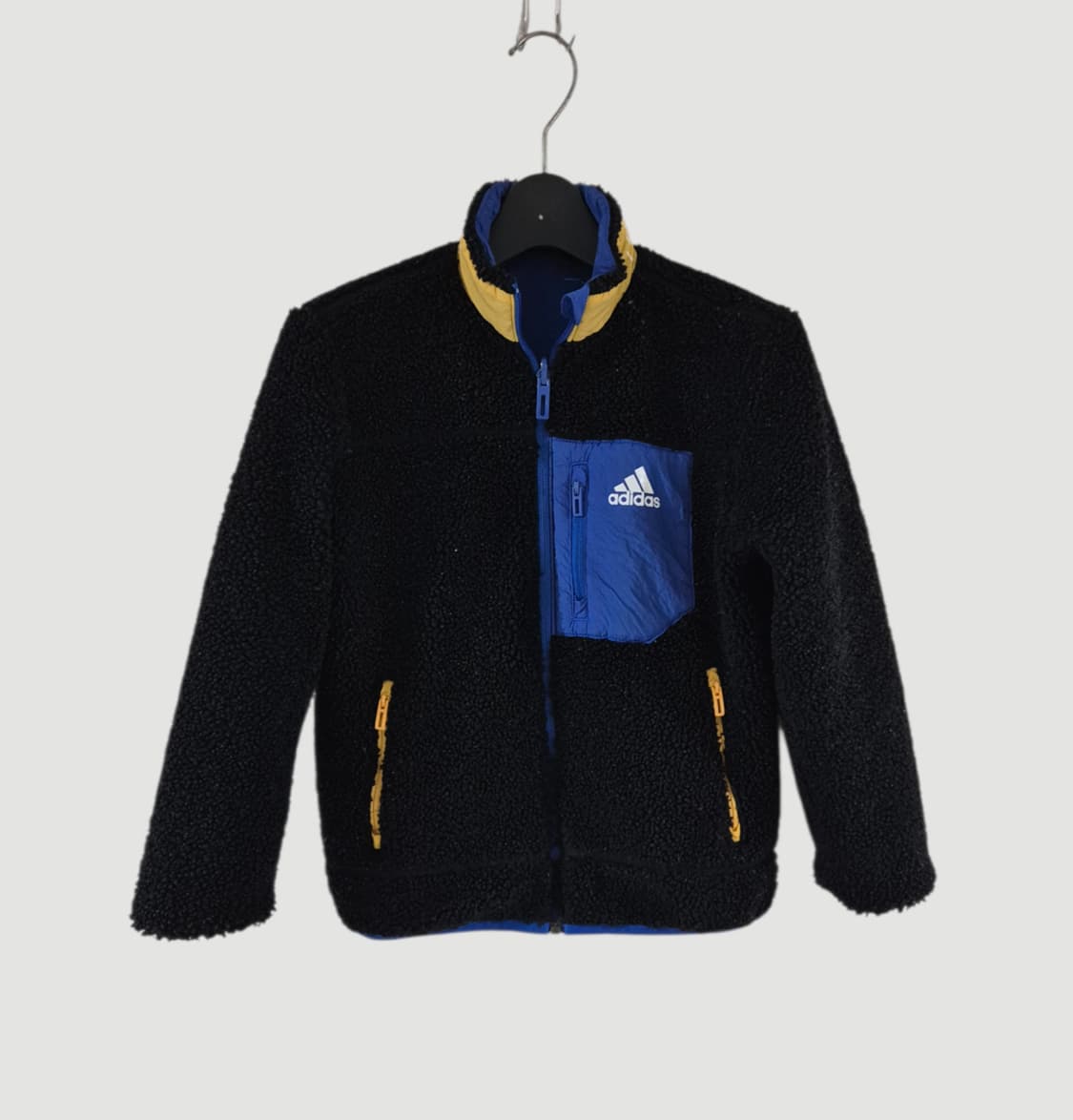 [130]아디다스 키즈 리버시블 뽀글이 점퍼 상품이미지4