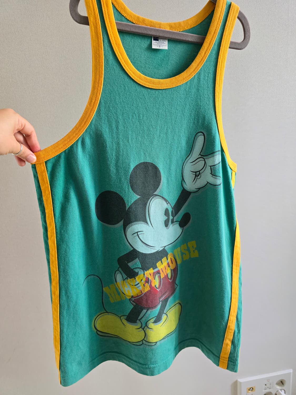 Disney 미키마우스 프린트 민소매 탑 상품이미지1