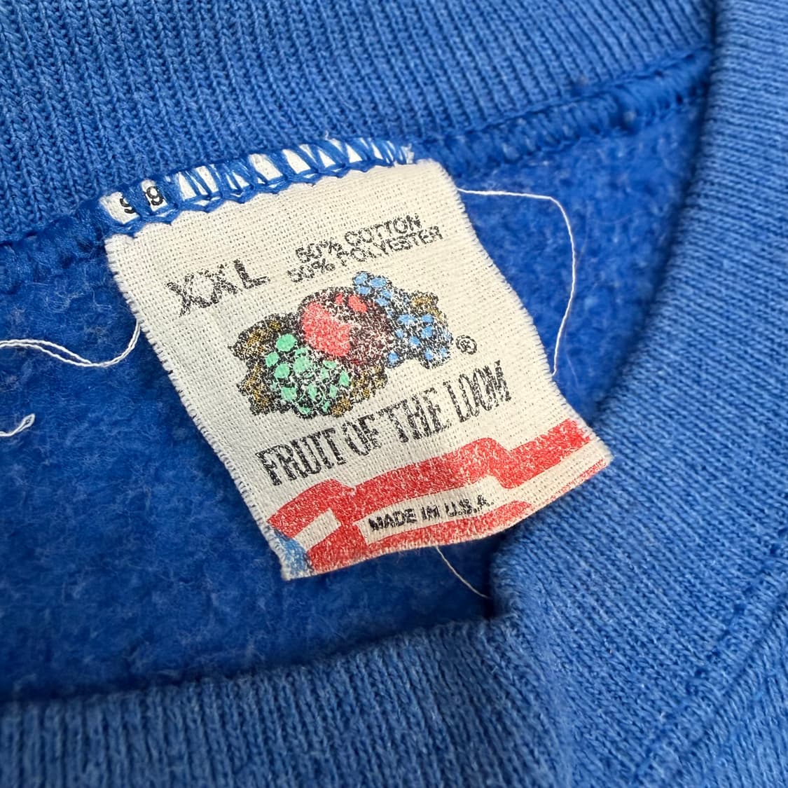 80s 프룻오브더룸 made in usa 빈티지 맨투맨 2xl  상품이미지3