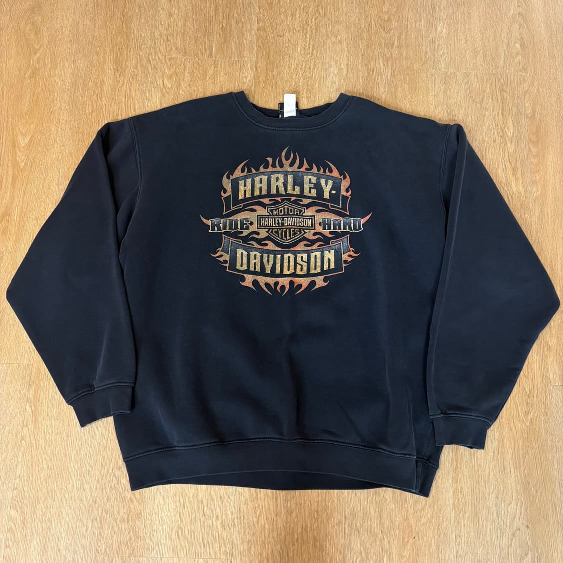 00s 할리데이비스 스웻셔츠 XL made in usa 상품이미지1