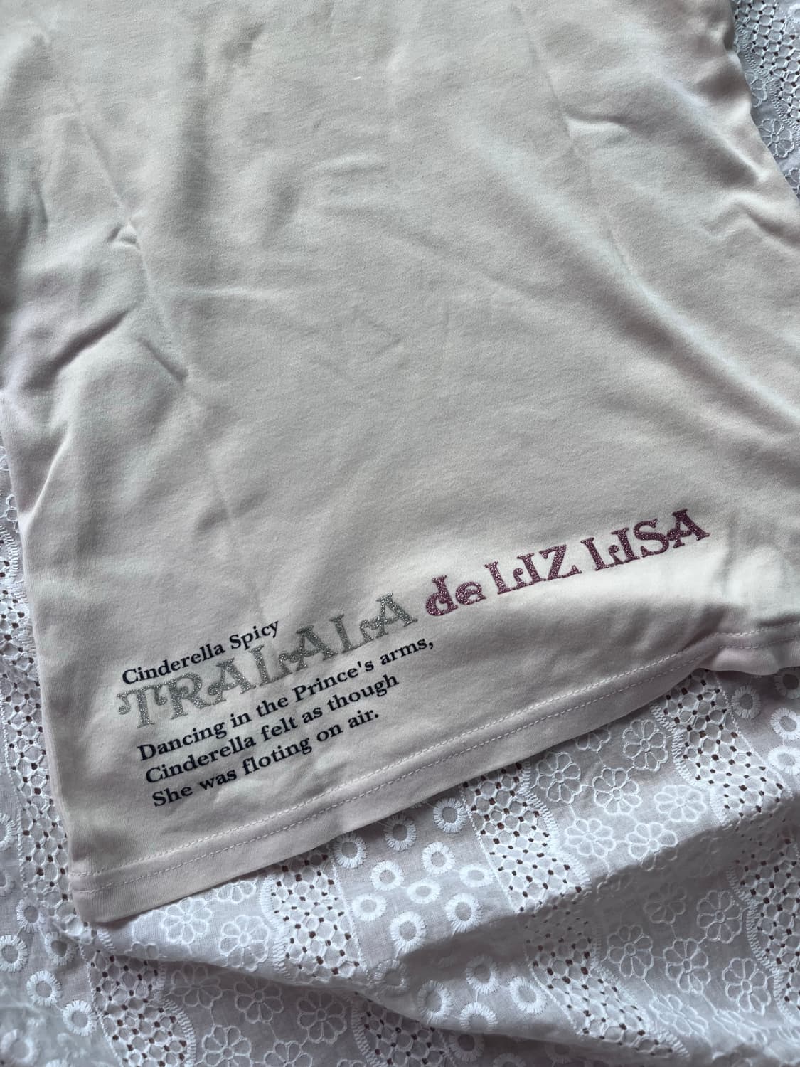 TRALALA Silver printed short sleeve 상품이미지2