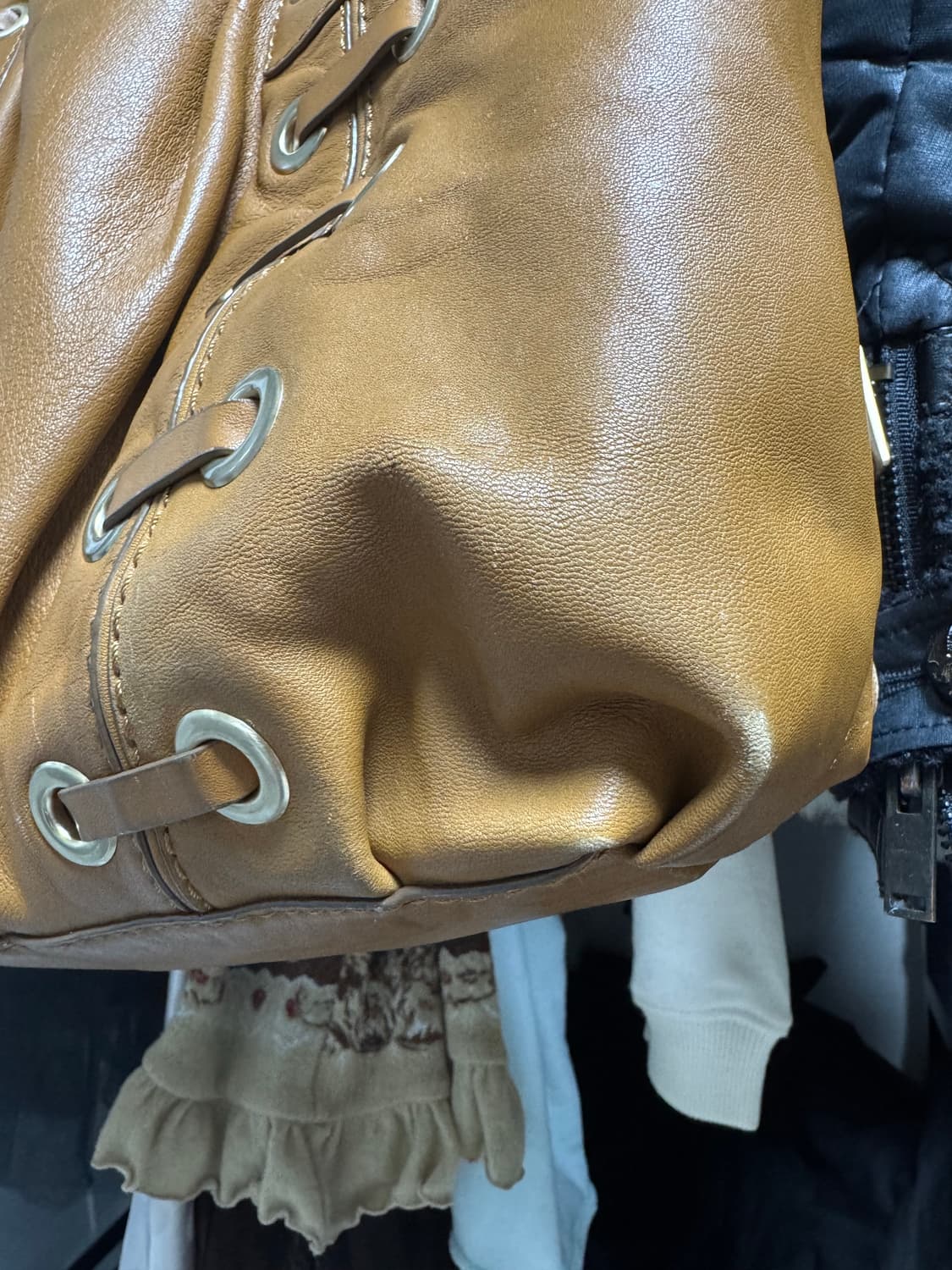 michael kors 웨스턴 오네갸루 핸드백 빈티지 가방 상품이미지3