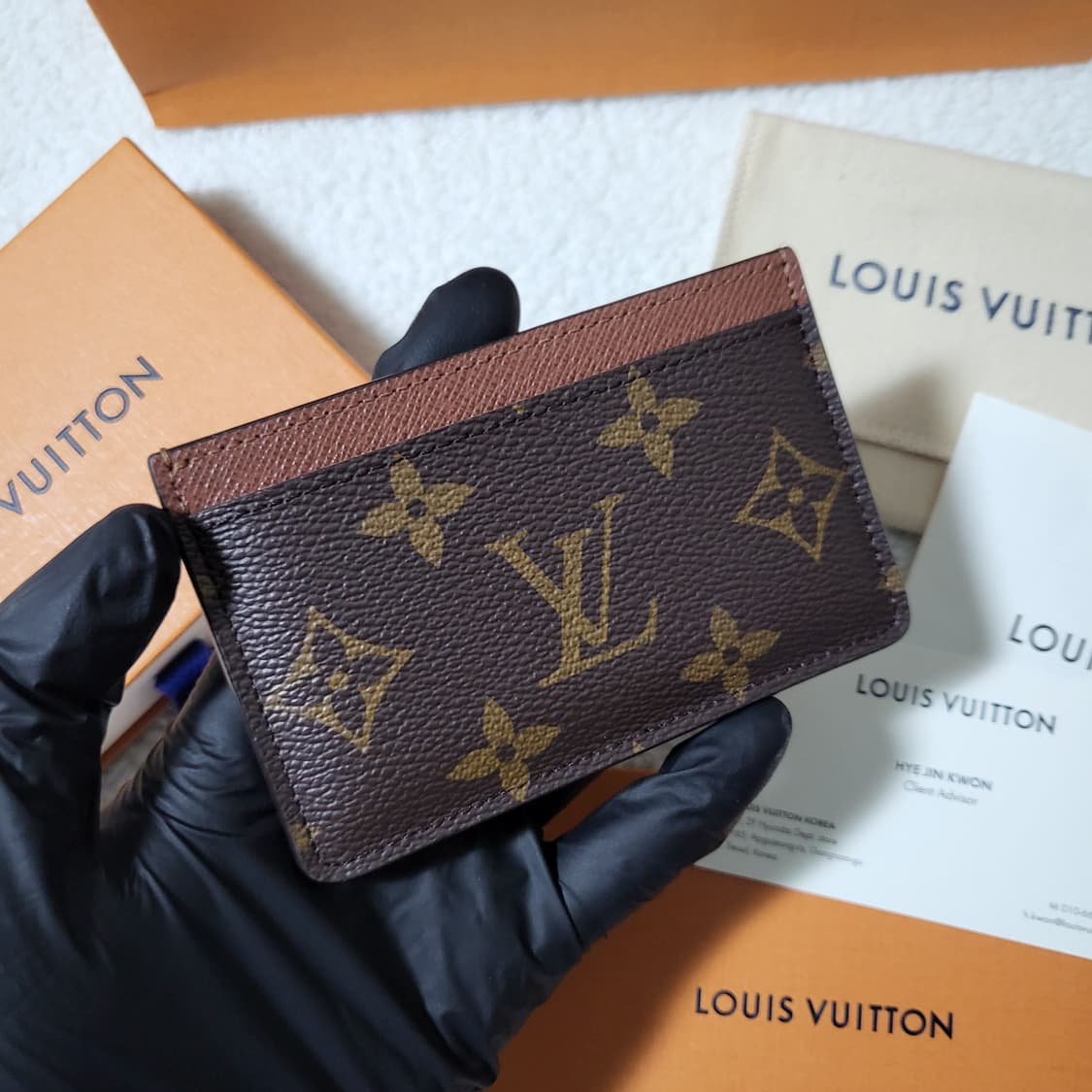 [새상품급/풀구성] 루이비통 모노그램 카드홀더 카드지갑 상품이미지2