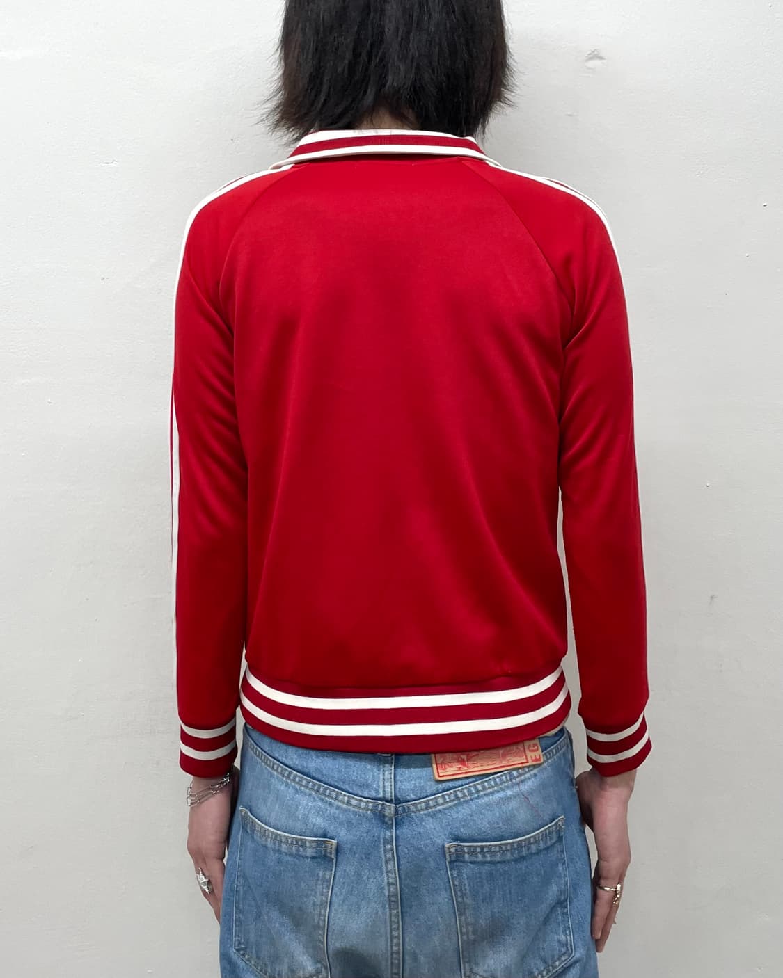 Military Skull Red Track Top  상품이미지2