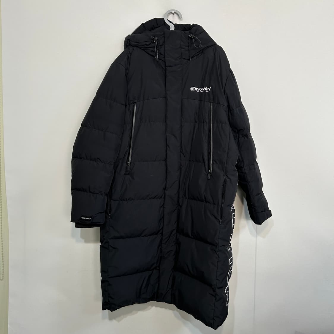 디스커버리 남성 롱패딩 100 블랙 상품이미지1