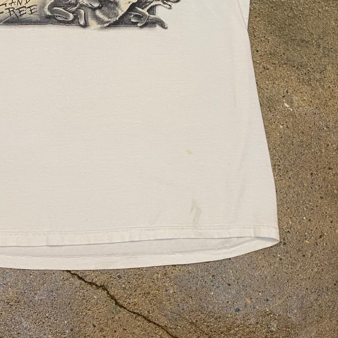 미국 빈티지 할리데이비슨 독수리 포인트 반팔티 상품이미지2