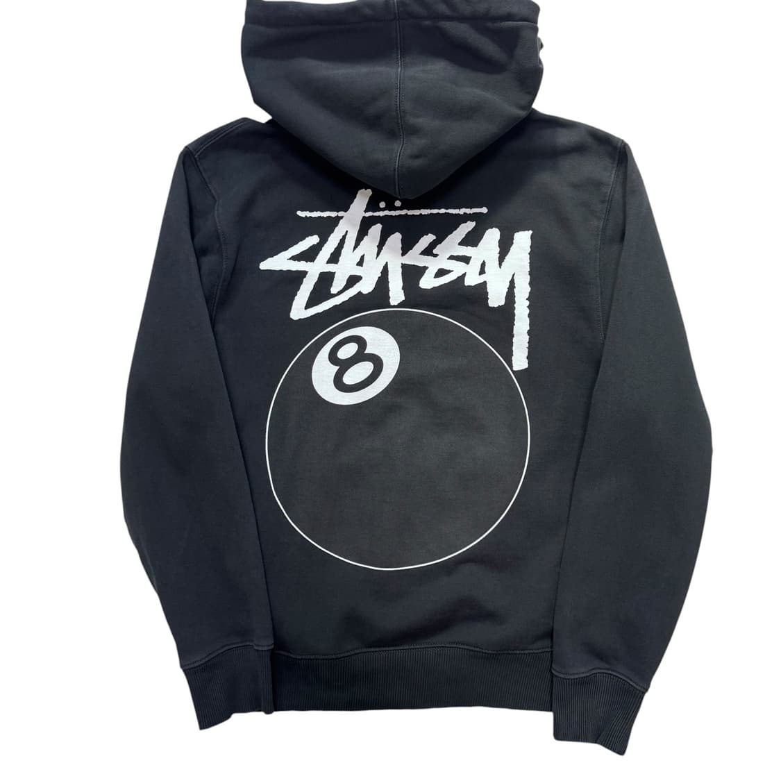 정품 스투시 8볼 블랙 후드티 상품이미지4
