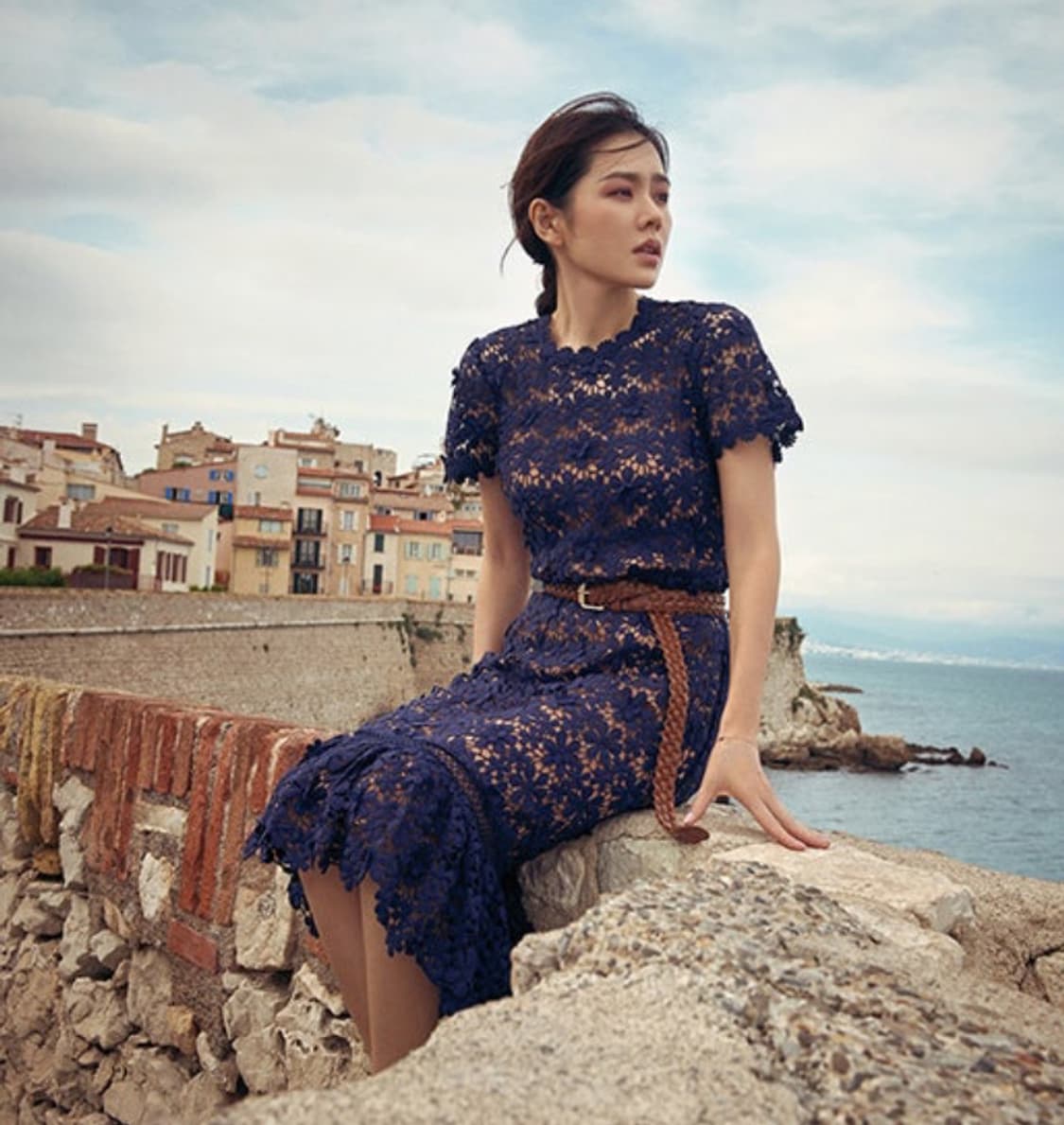 손예진 마이클 코어스 레이스 원피스 상품이미지1