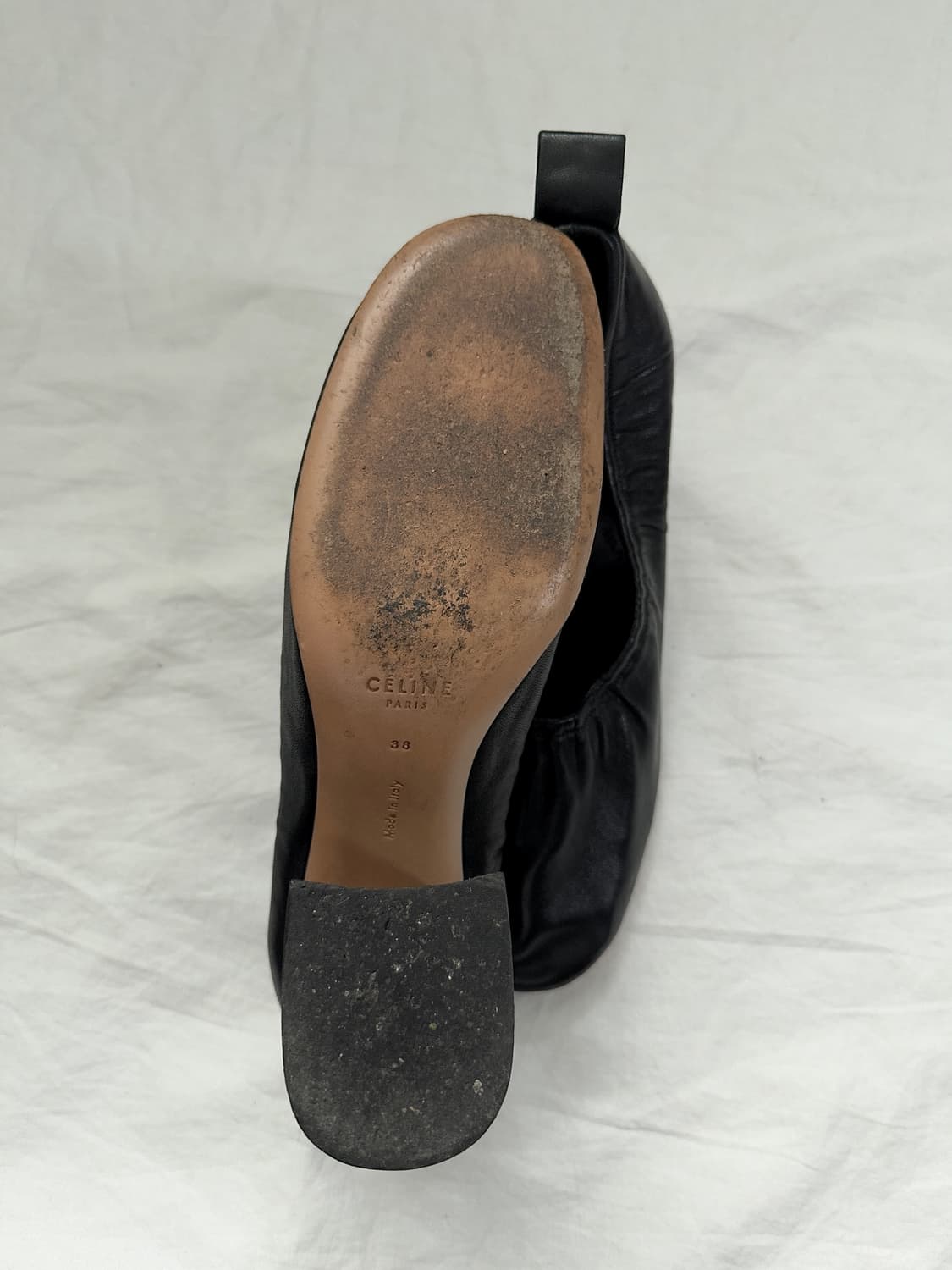 셀린느 피비파일로 소프트 발레리노 램스킨 펌프스 상품이미지3