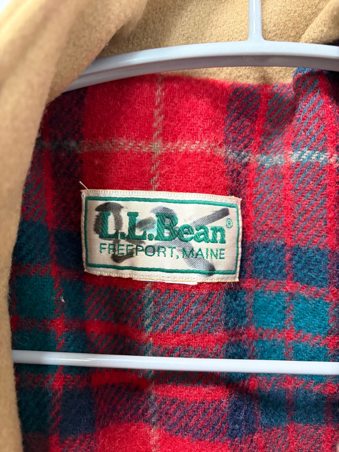 [M]빈티지 엘엘빈 멜튼 울 봄버 상품이미지3