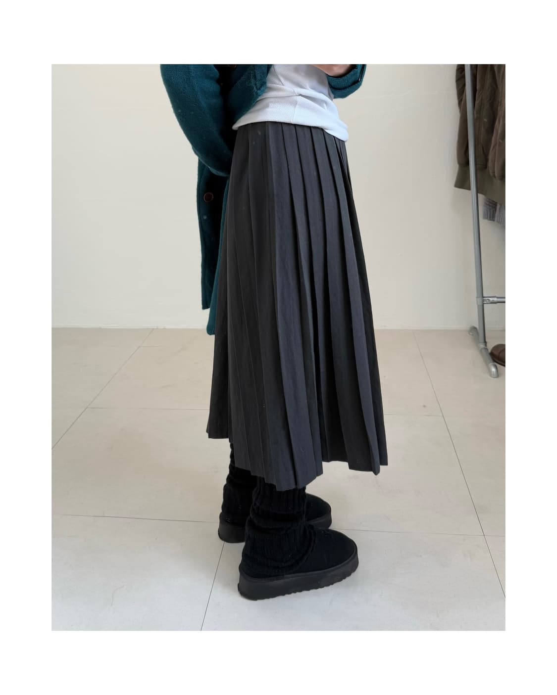 빈티지 플리츠 스커트 상품이미지2