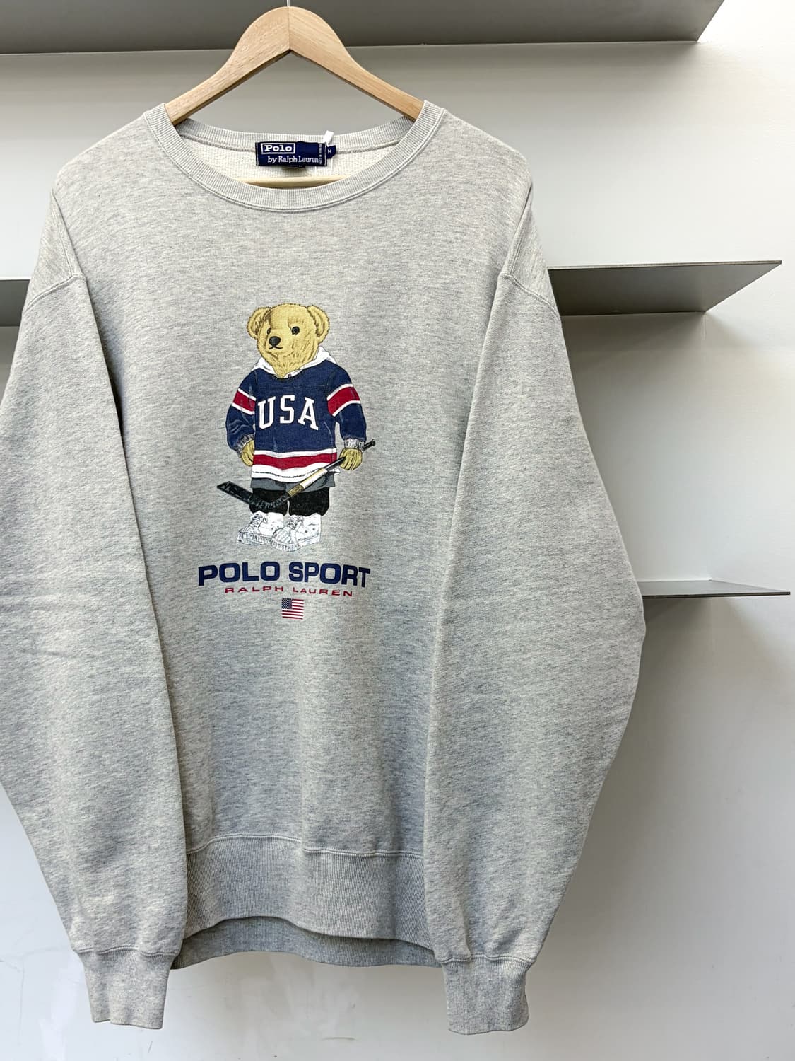 폴로랄프로렌 90s 폴로 하키 베어 스웻셔츠 상품이미지2