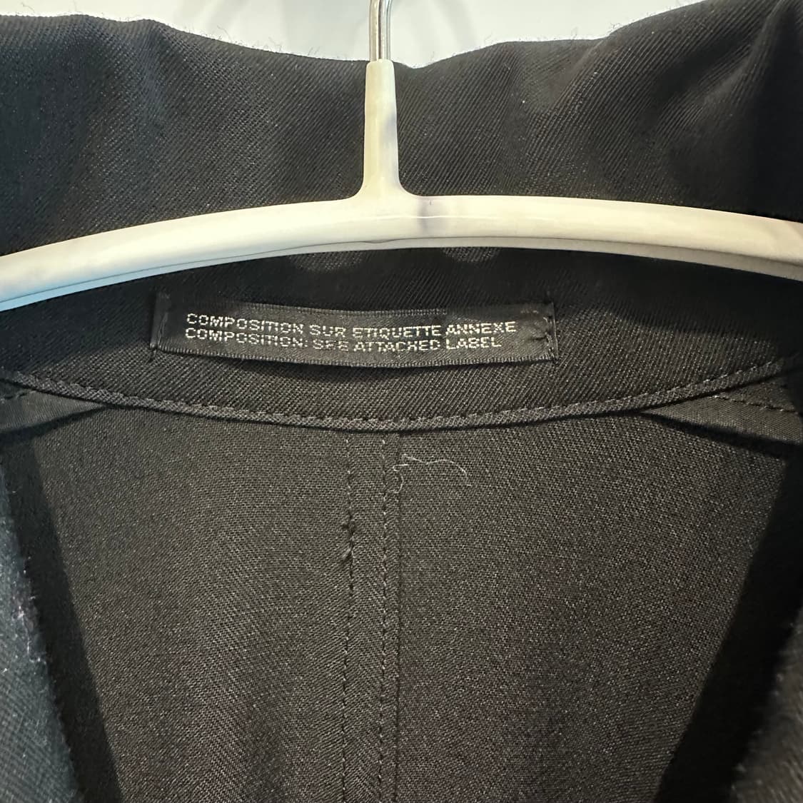 요지야마모토 19fw 랩맥시 코트 상품이미지7