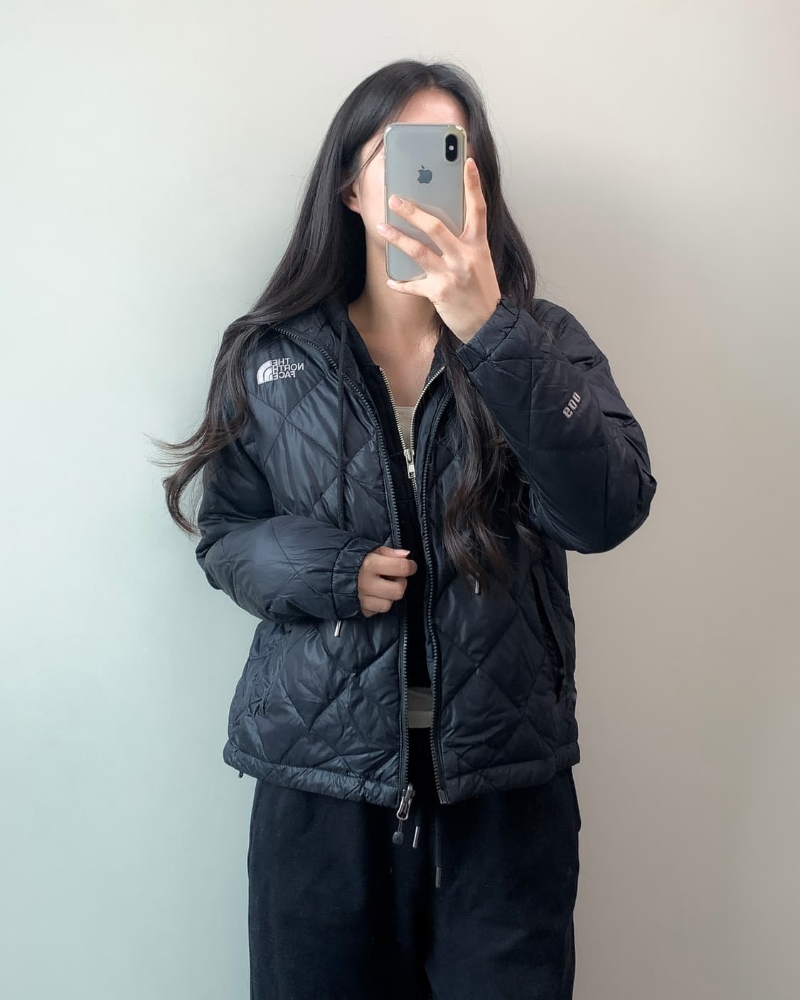 노스페이스 구스 경량 패딩 상품이미지2