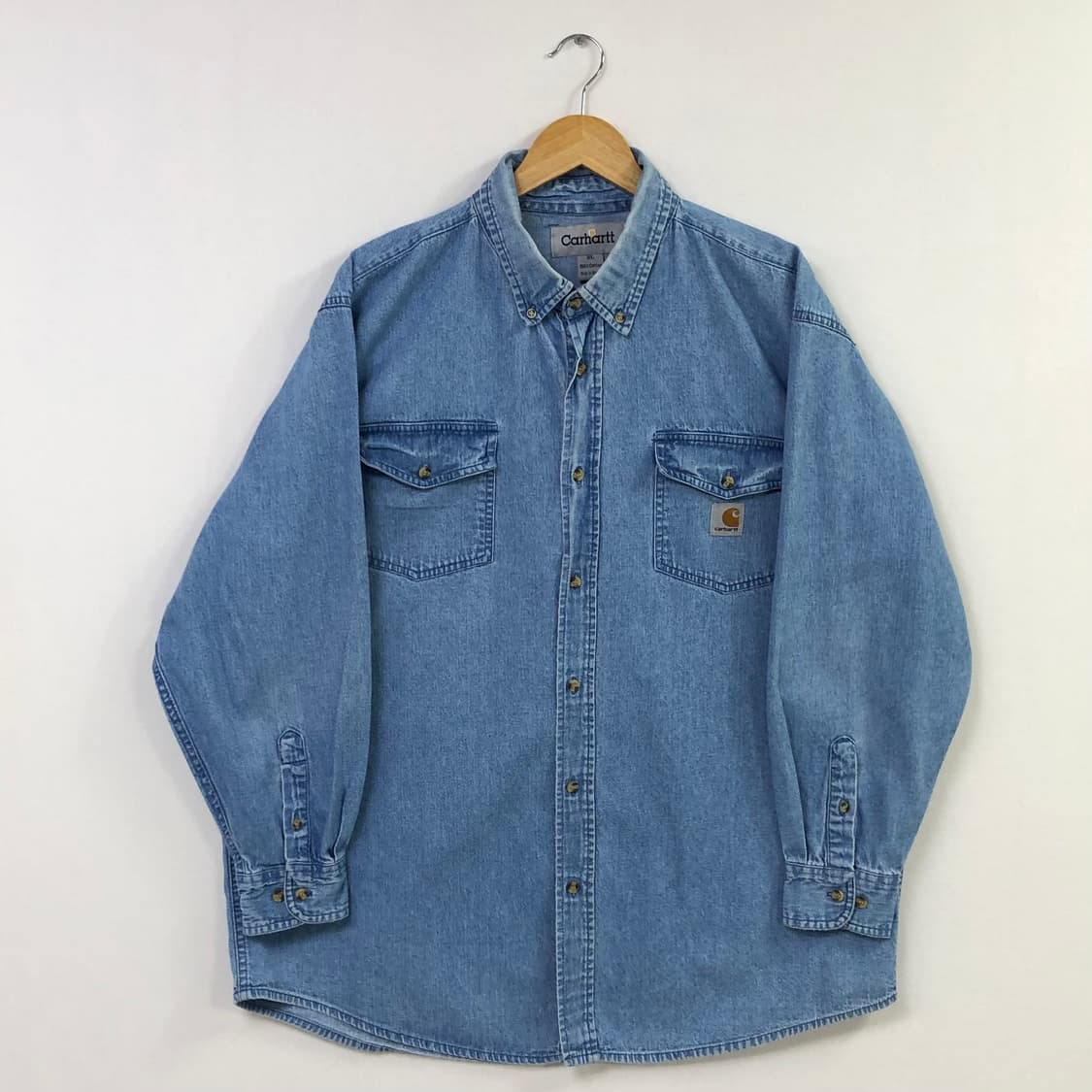 Xxl 칼하트 데님 셔츠 상품이미지2