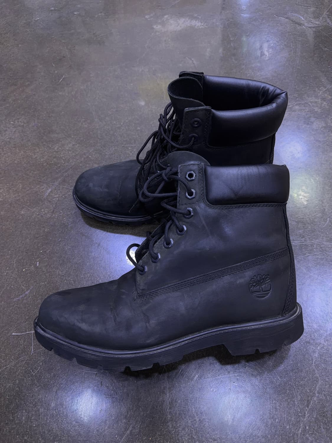 팀버랜드 워터프루프 누벅 워커부츠 블랙 275 상품이미지5