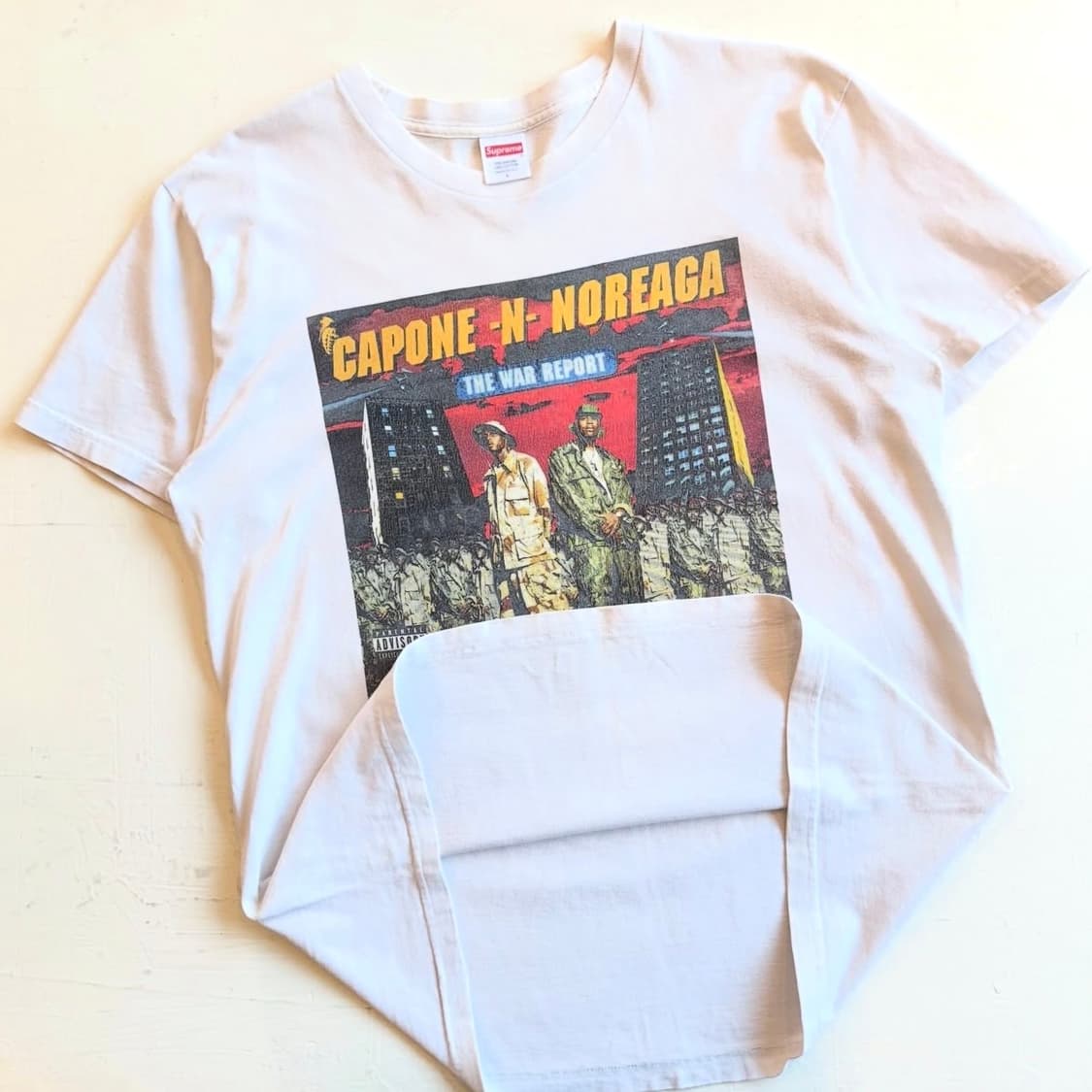 16fw U.S.A 슈프림 Capone-N-Noreaga 티 상품이미지3