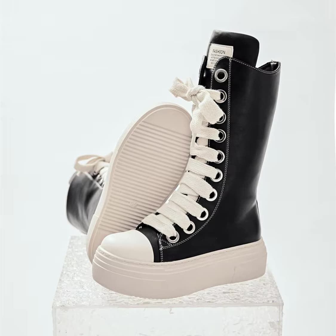 릭오웬스st 플랫폼 통굽 레이스업 운동화 235 상품이미지2