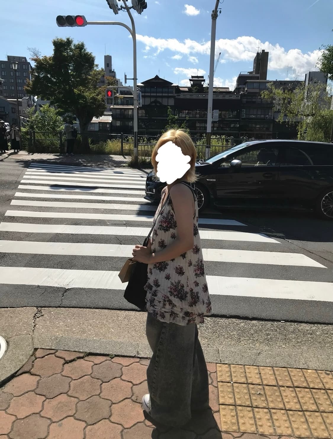 엑시즈팜 꽃 여름용 레이어드 슬리브리스 상품이미지5