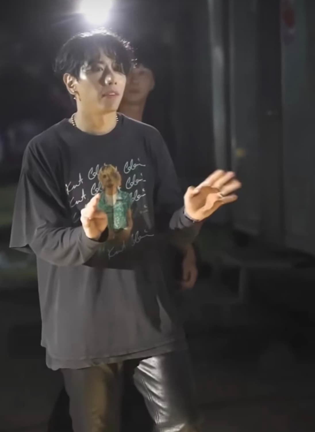빈티지 00s 너바나 커트코베인 드레스 티셔츠 상품이미지5