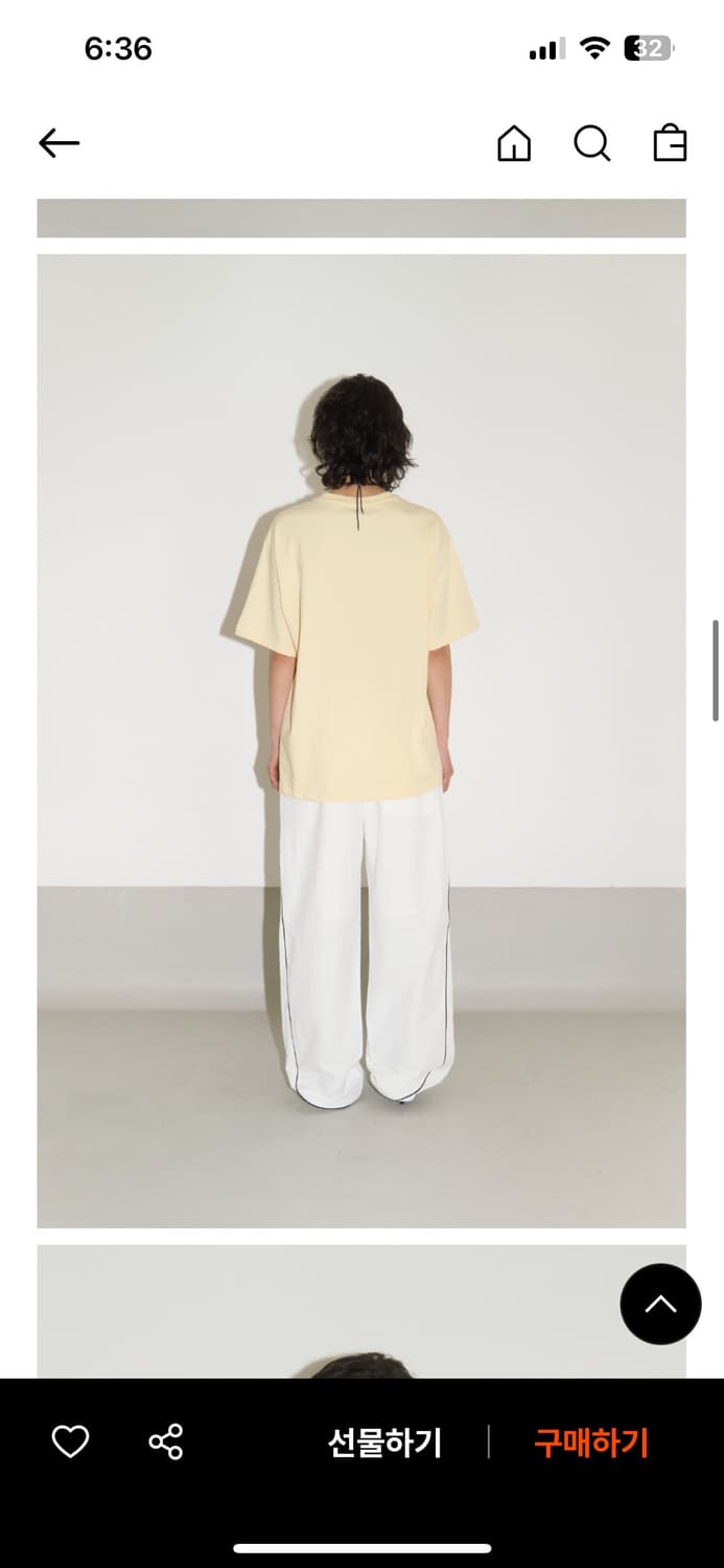 [새상품] 헤레틱 SONNET 18 T-SHIRT / butter 상품이미지6