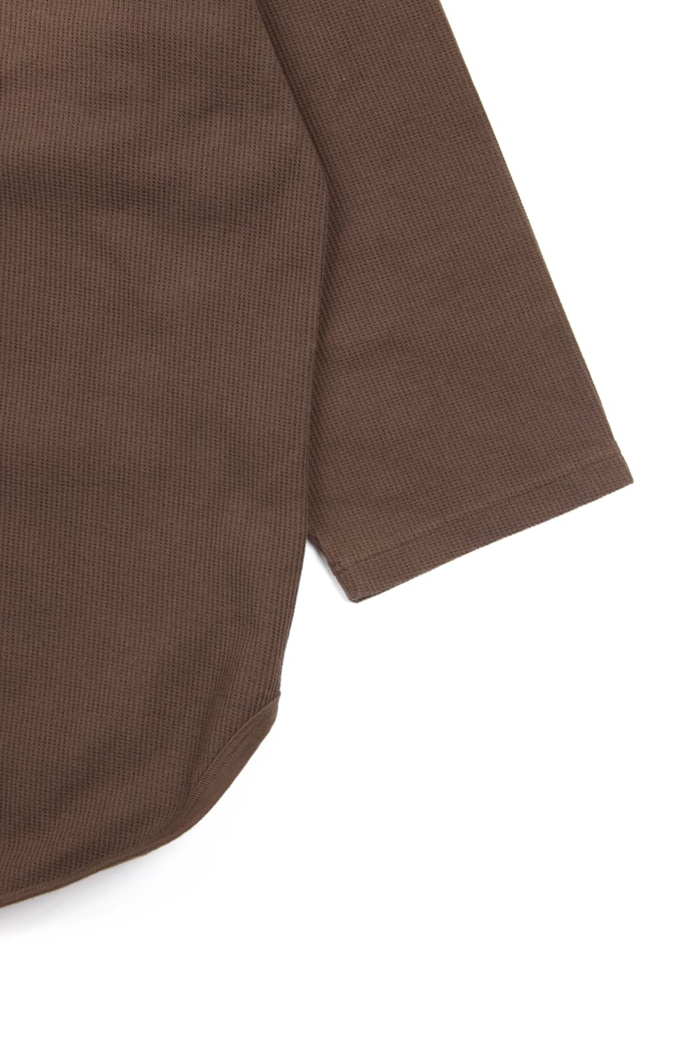 Blurhms rootstock 와플 베이스볼 티셔츠 브라운 상품이미지5