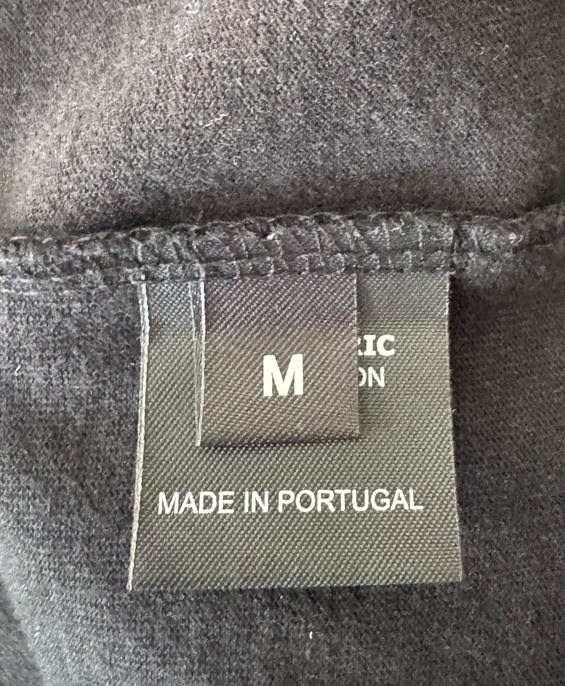 VETEMENTS 베트멍 SS2016 레터링 블랙 긴팔 티셔츠 M 상품이미지5