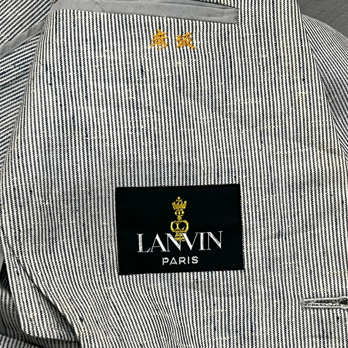  랑방 스트라이프 린넨 블레이저 y16013 상품이미지7