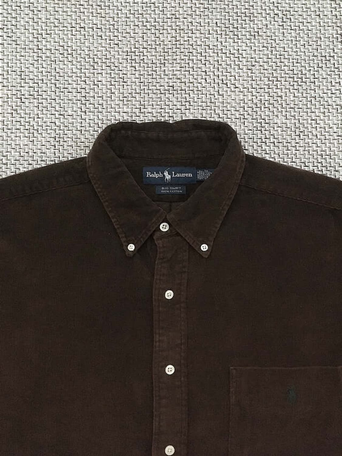 Bordeaux heavy corduroy oversized shirts 상품이미지1