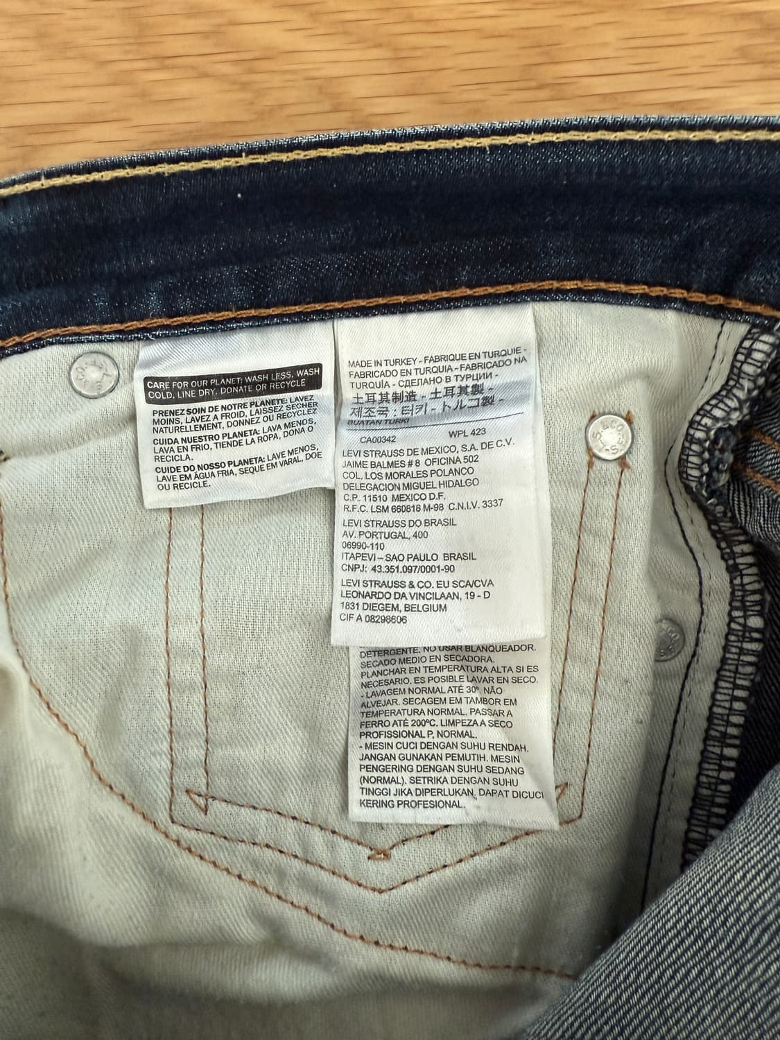 리바이스(Levi's) 511 데님팬츠 상품이미지8