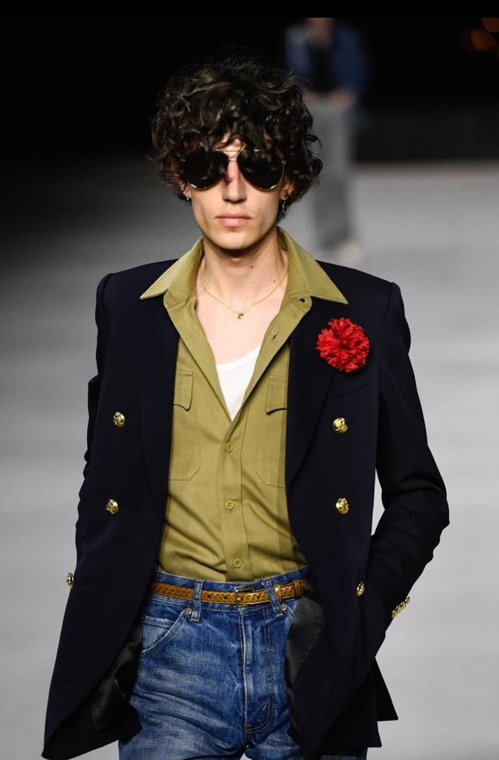 셀린느 20ss 밀리터리셔츠 상품이미지1