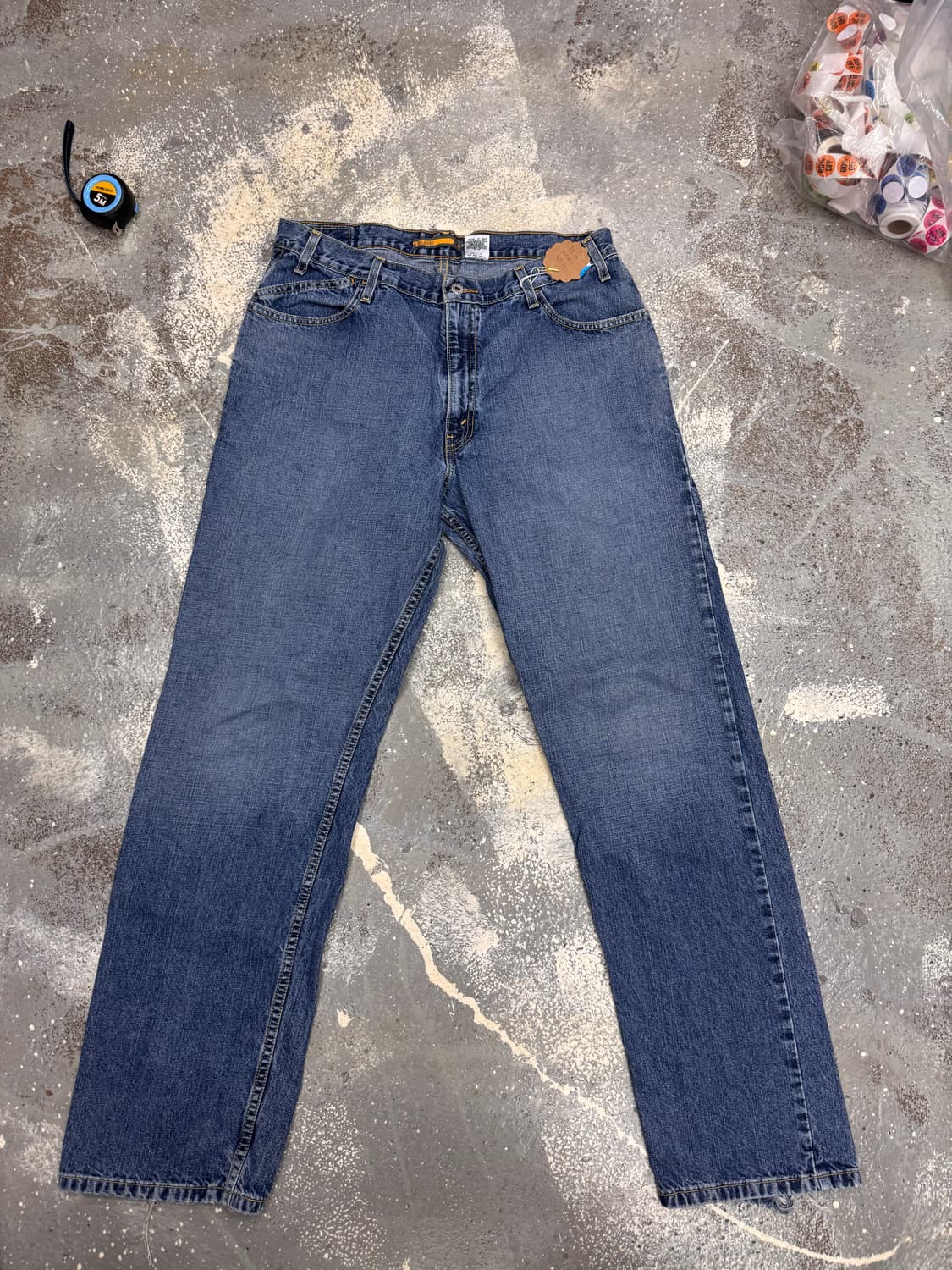 리바이스 실버탭 레어템 실측 사진참고 상품이미지1