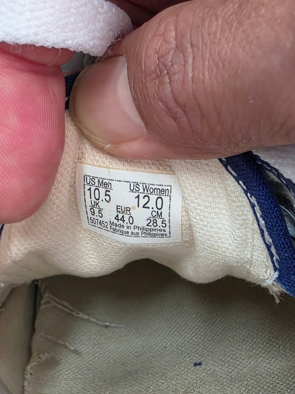 [285] 반스 어센틱 뮬 블루 상품이미지8