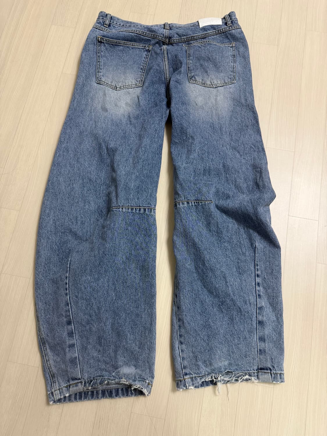 dnsr 벌룬 핏 데님 상품이미지2