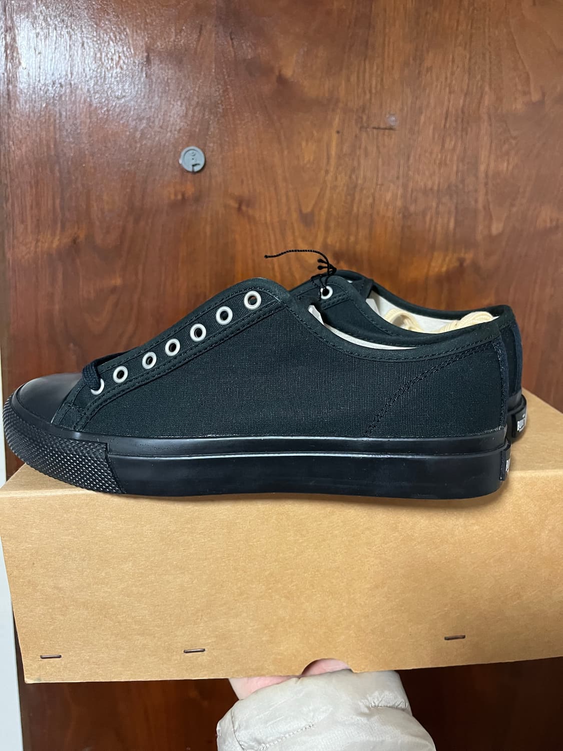 RRL 스니커즈 컨버스 블랙 7.5D,8D 상품이미지3