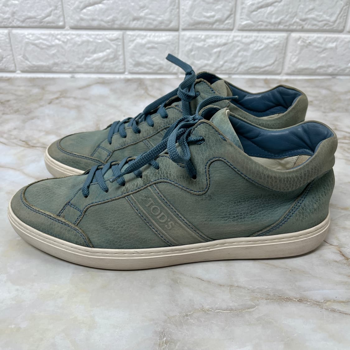 토즈 빈티지워싱 에메랄드 스니커즈 280 상품이미지3