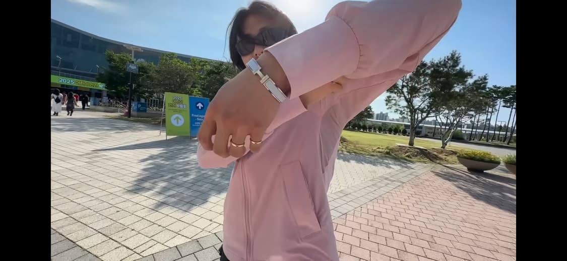 룰루레몬 UV 프로텍티브 자켓 핑크 s 상품이미지1