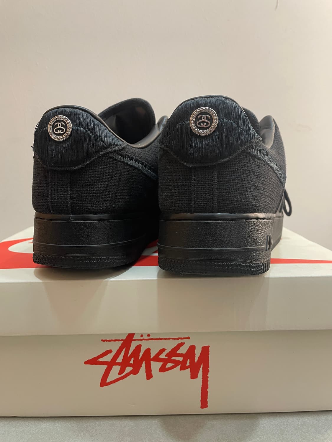 나이키 스투시 에어포스1 블랙 290 상품이미지4