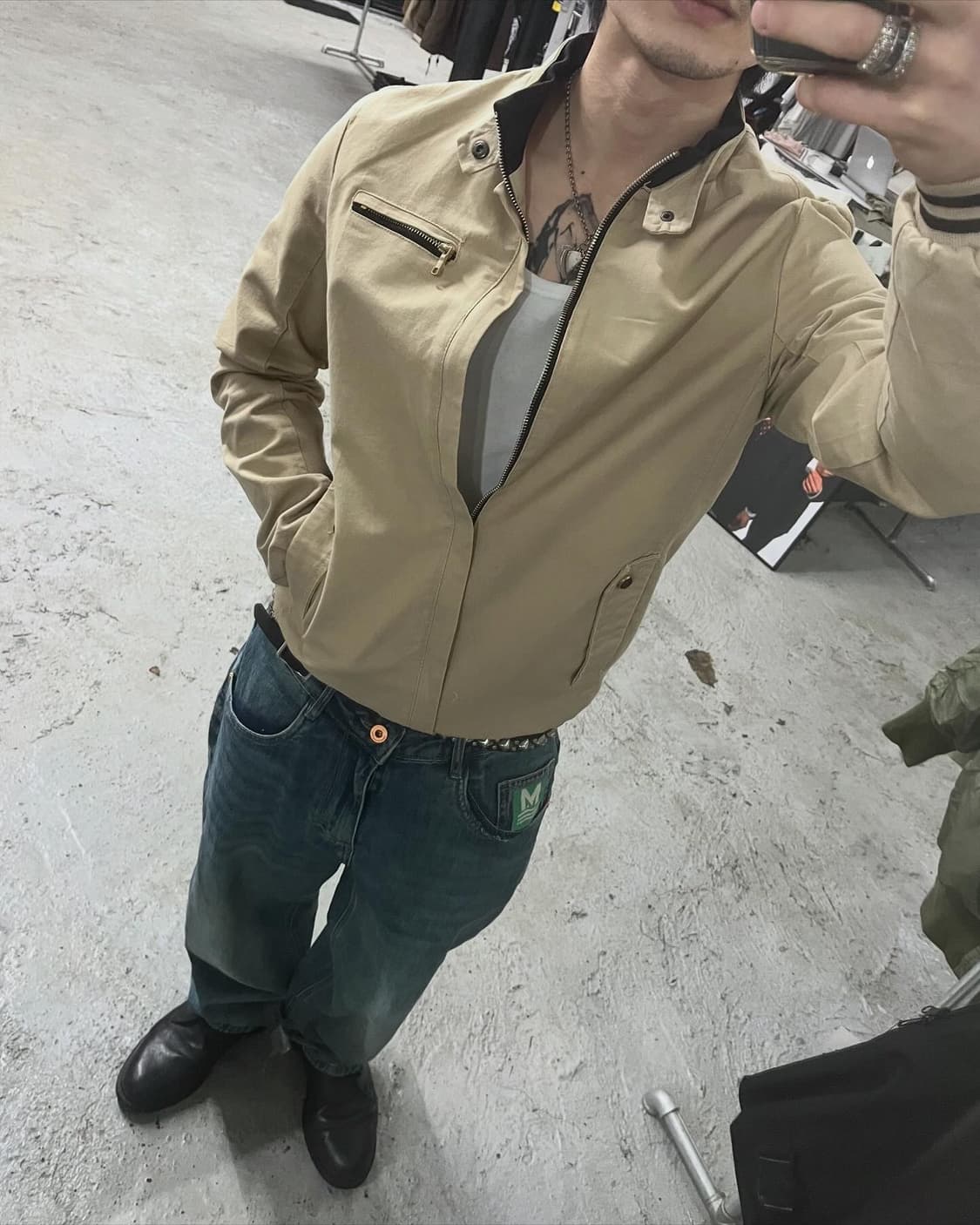 Nail39 biker jacket 상품이미지2