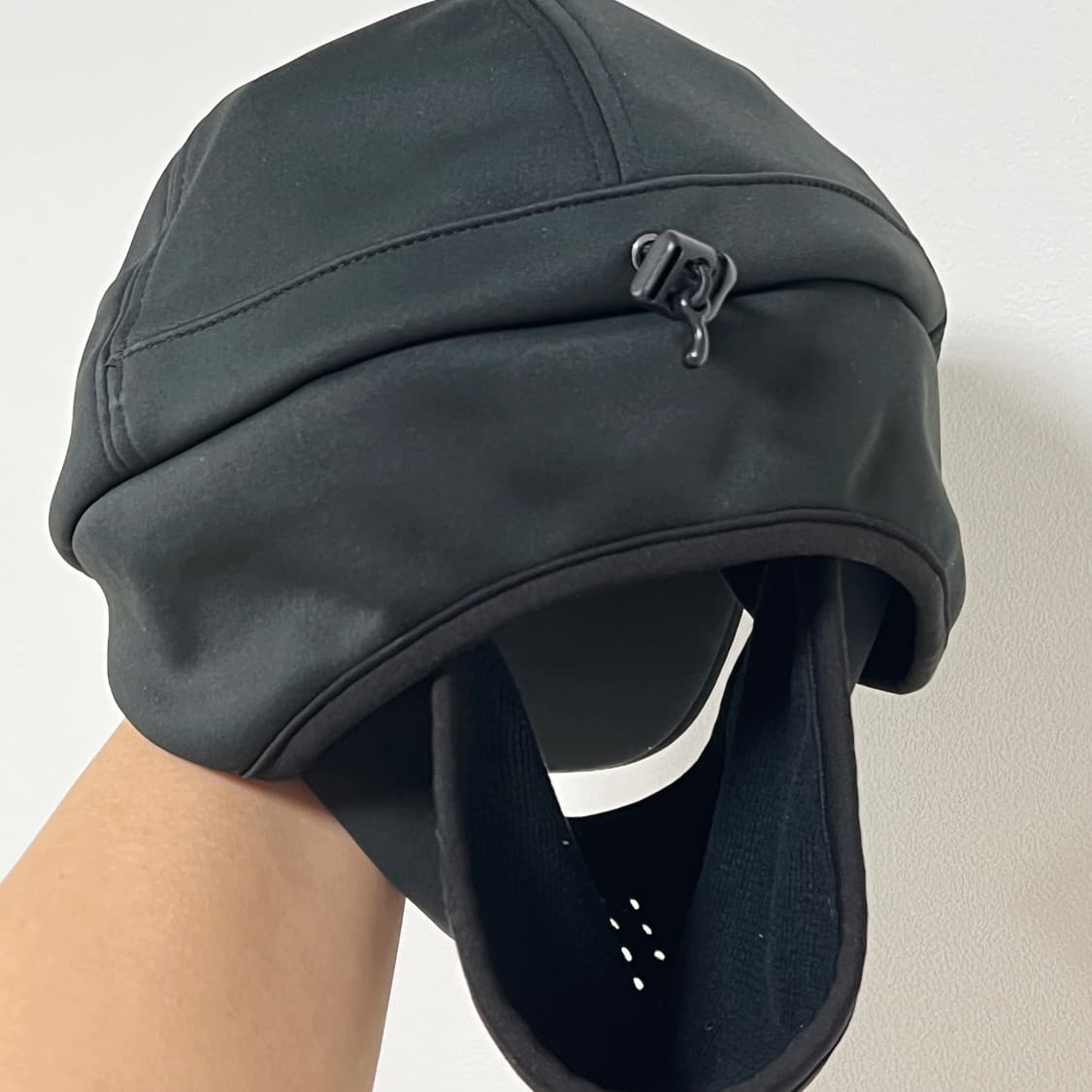 슈프림 22FW 윈드스토퍼 페이스마스크 6-패널 캡 블랙 상품이미지3