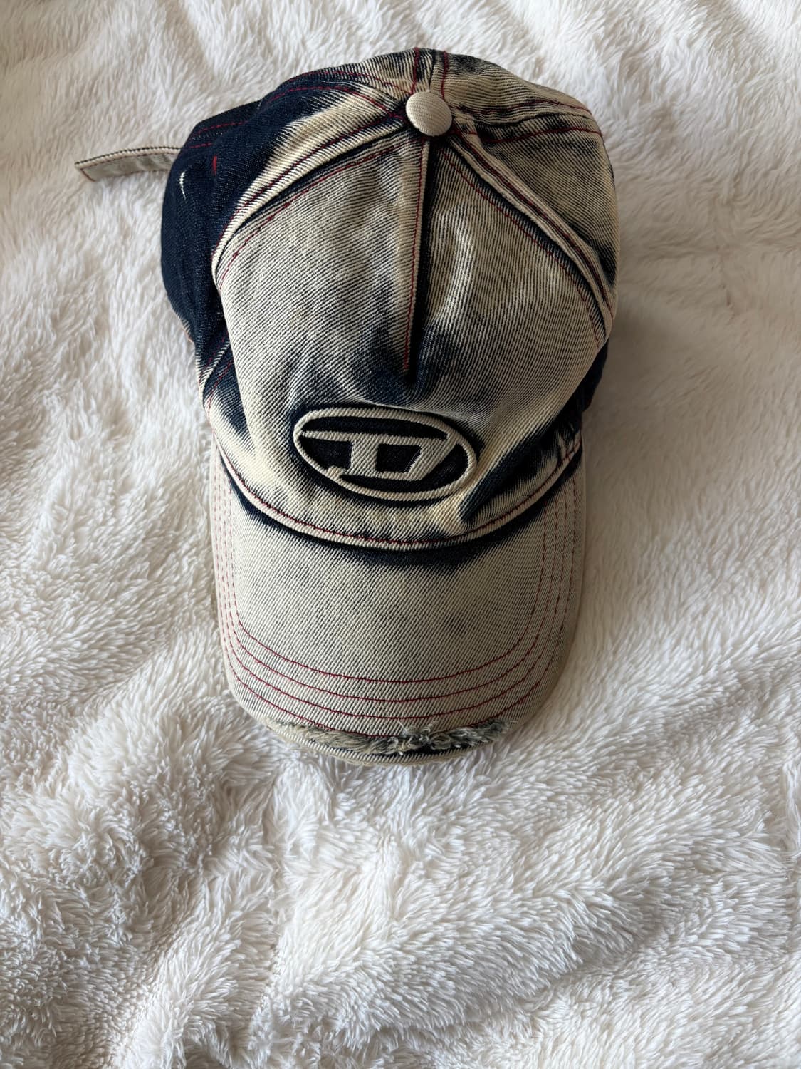 디젤 c-세이몬 트리티드 데님 캡 상품이미지1