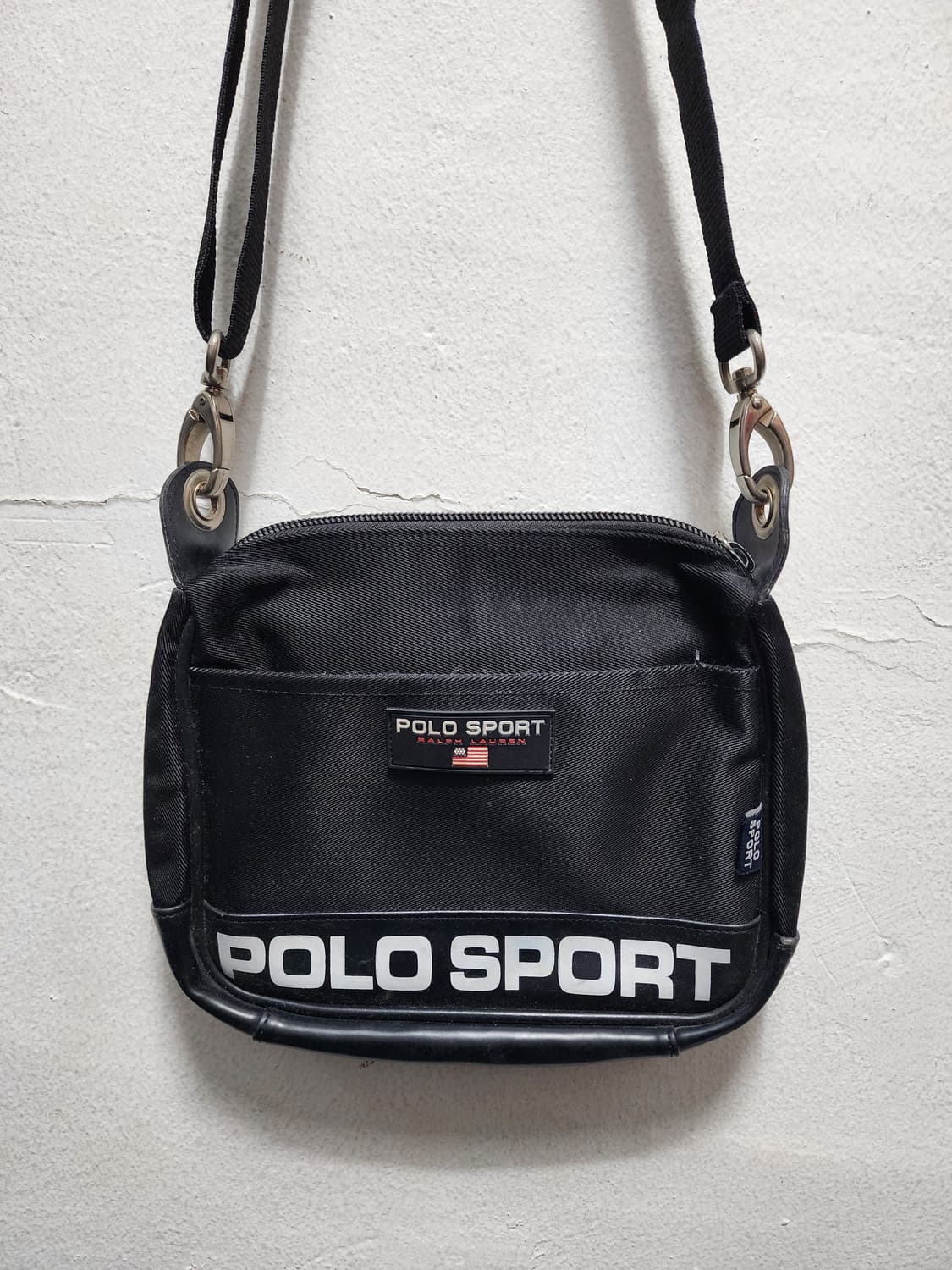 폴로 스포츠 블랙 올드스쿨 크로스백  상품이미지1