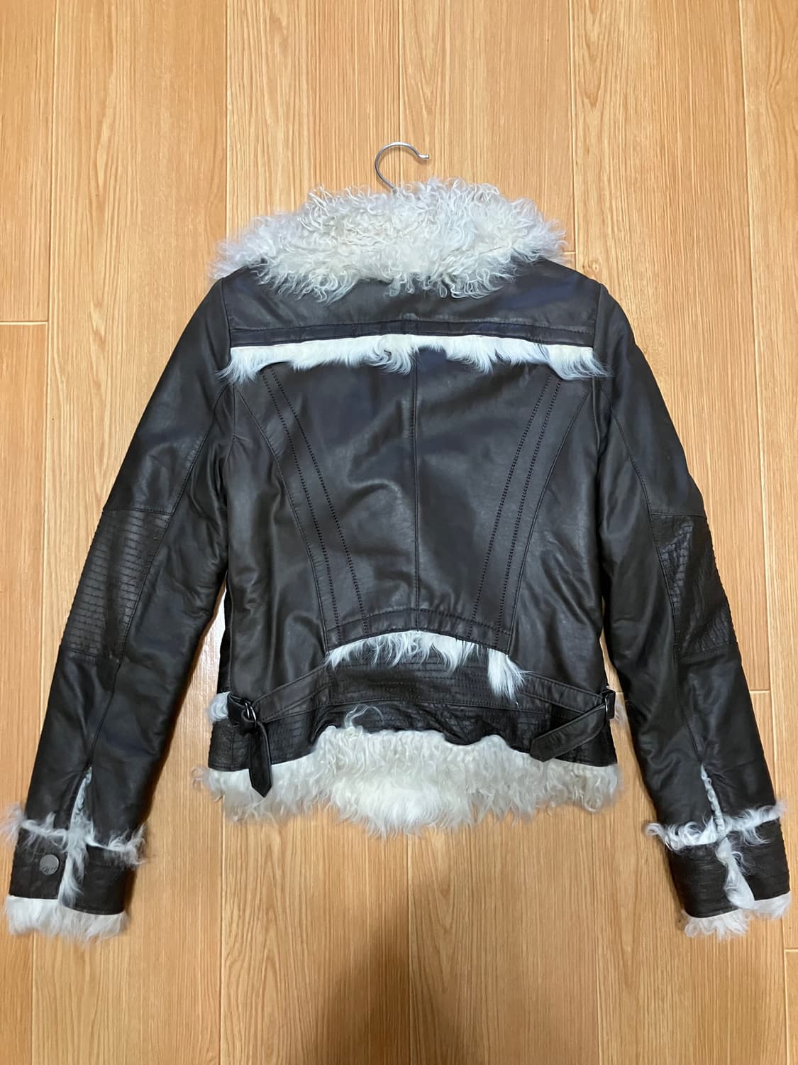 vtg gal sheep leather mustang 상품이미지2