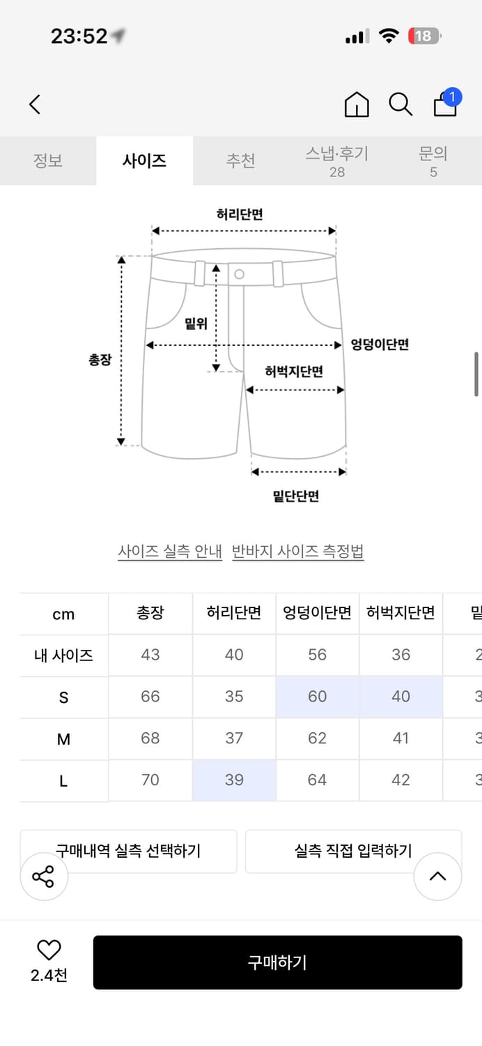글랙 빈티지 잭 데님 버뮤다 팬츠 (INDIGO) 상품이미지2