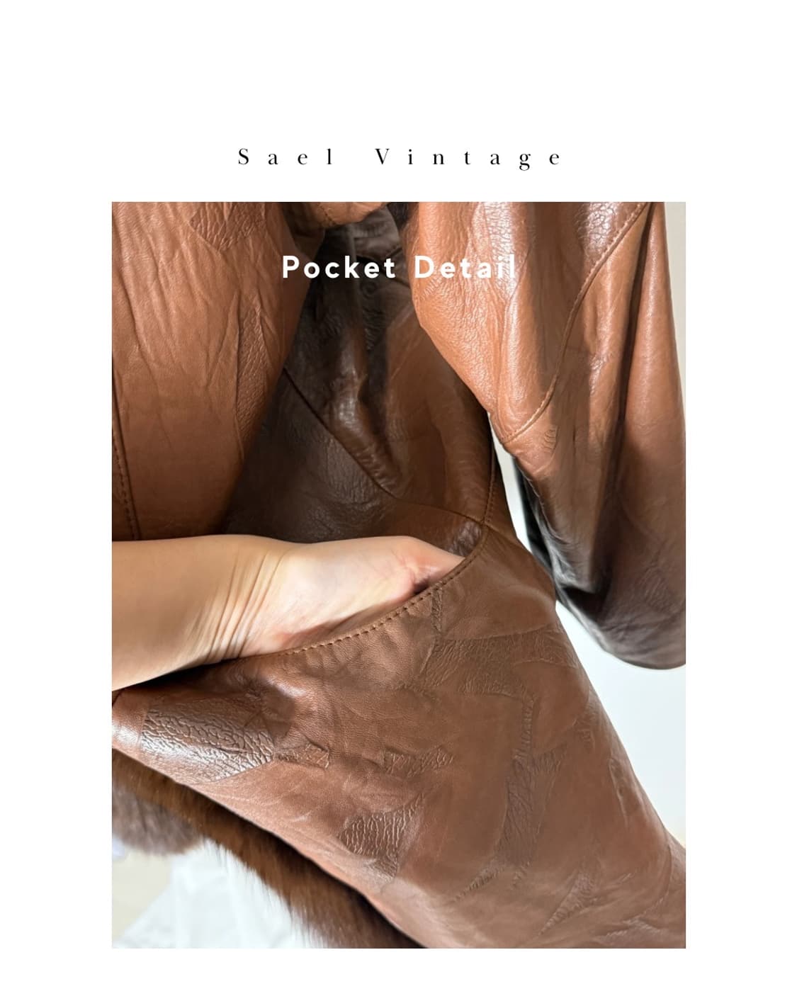 미드센추리 리얼 폭스 퍼 램스킨 코트 상품이미지7