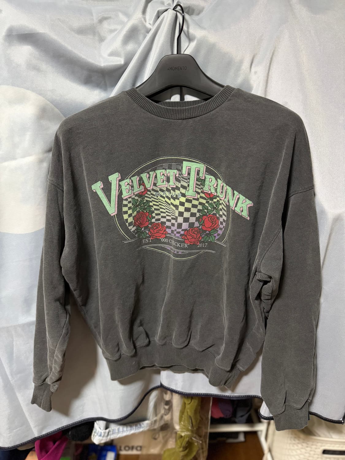 프린팅 빈티지워싱 맨투맨 상품이미지1